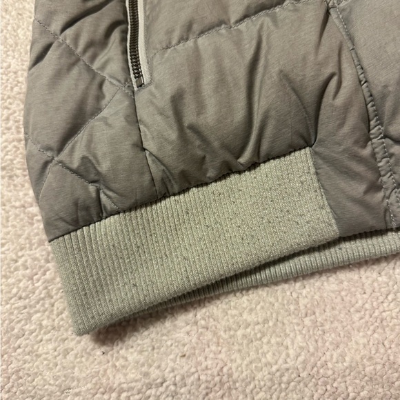 Outdoor Research Gray Placid Down Jacket Puffer Bomber Coat - Picture 10 of 15